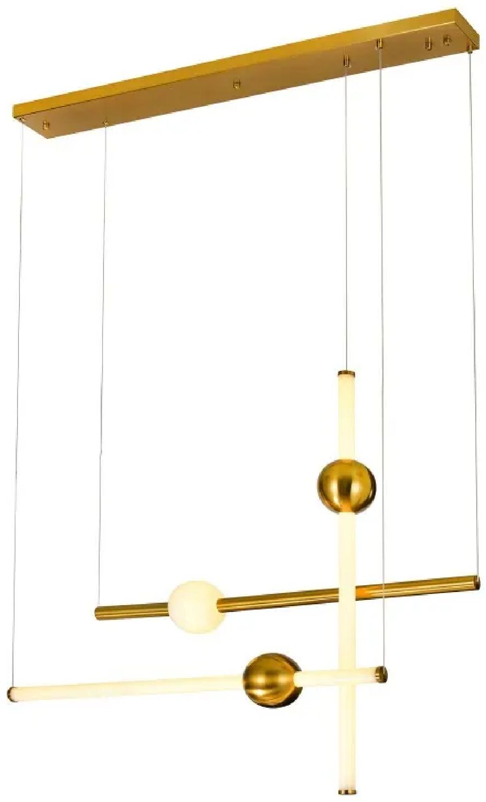 Italux Halling lampa wisząca 1x45 W miedź PND-16357-CA-3