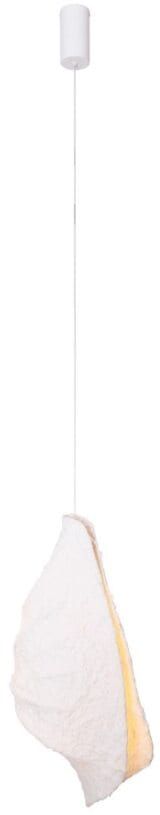 MaxLight Concha lampa wisząca 1x8 W biała P0540