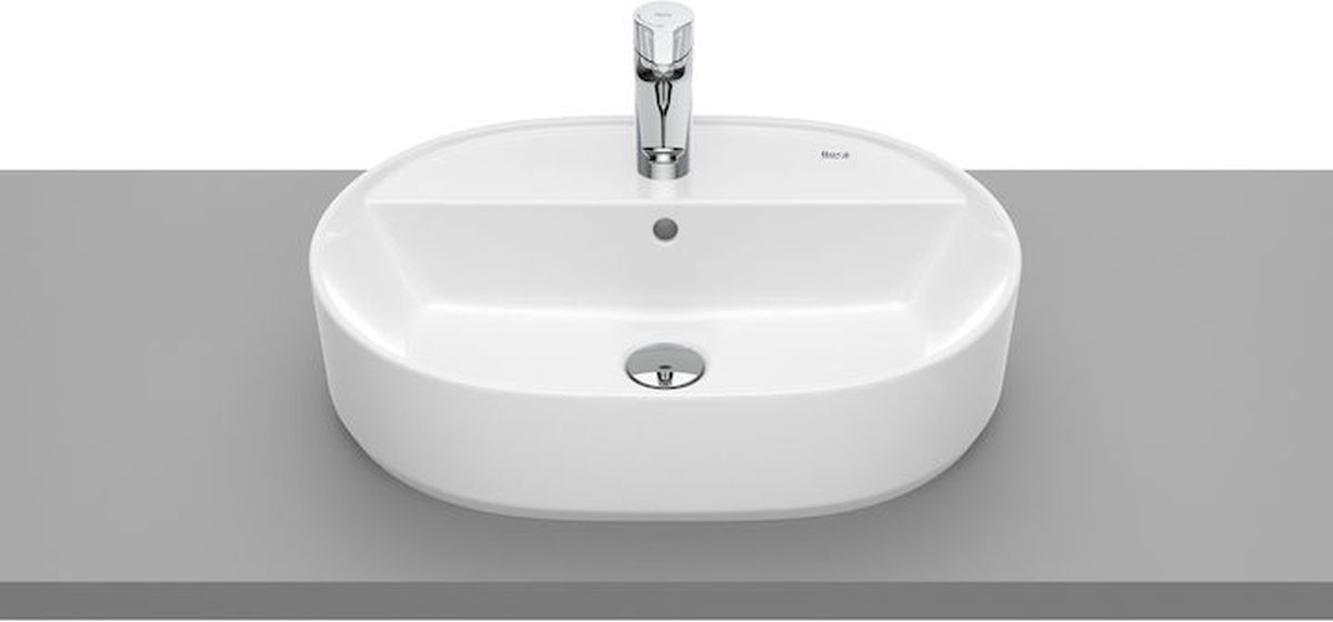 Roca Gap umywalka 55x40 cm nablatowa Supraglaze biała A3270Y0S00 - Wysyłka w 24h