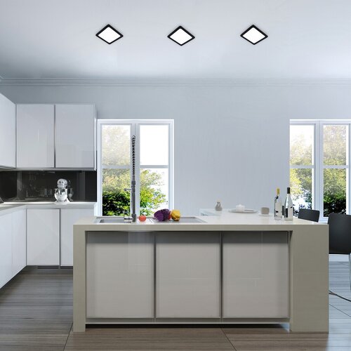 Rabalux Shaun2 lampa do zabudowy 1x3 W czarna 71262