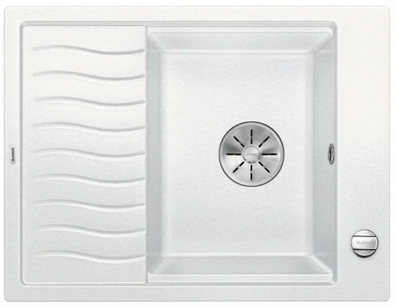 Blanco Elon 45 S zlewozmywak 65x50 cm z Silgranit PuraDur biały 524818