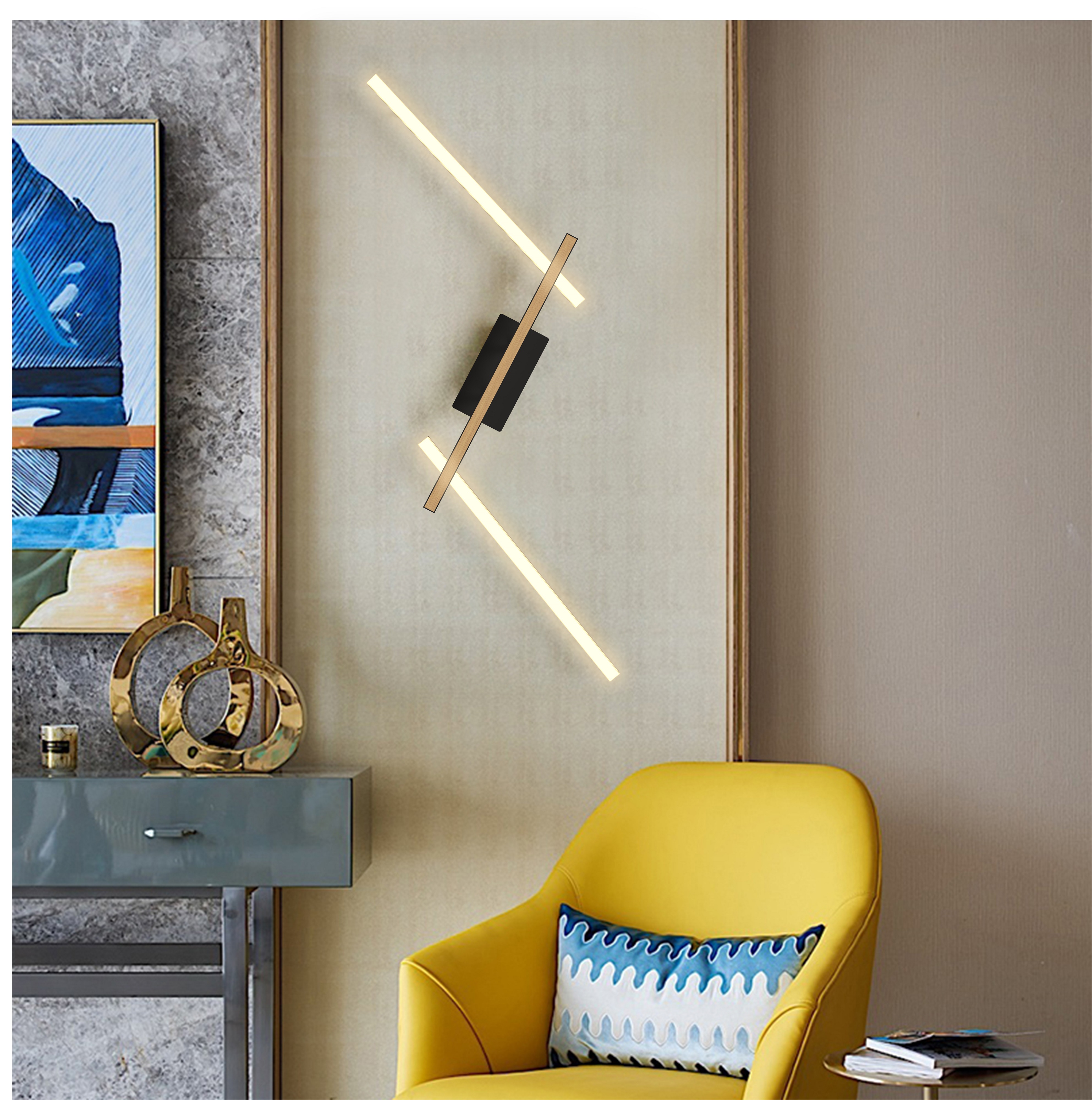 Aviano Rimini lampa podsufitowa 3x13,3 W czarna 7021-306