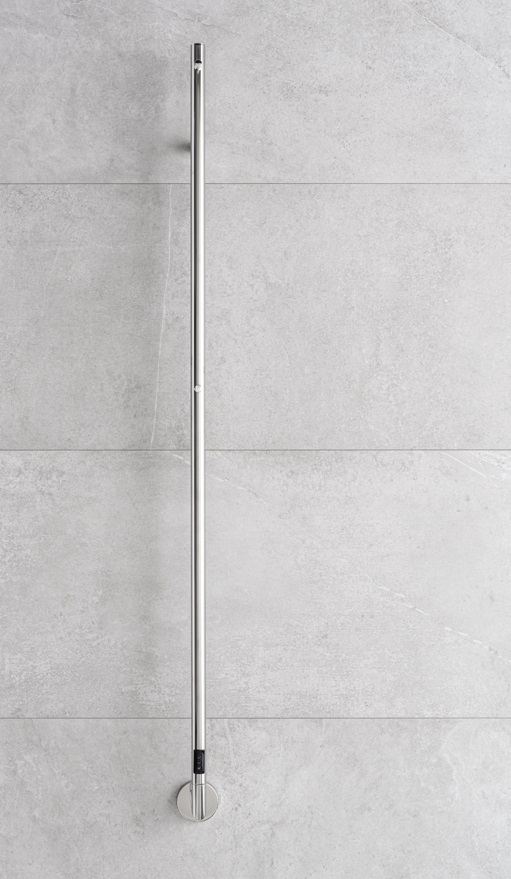 P.M.H. Ole grzejnik elektryczny 9,1x170,8 cm polerowana stal nierdzewna OL1SS