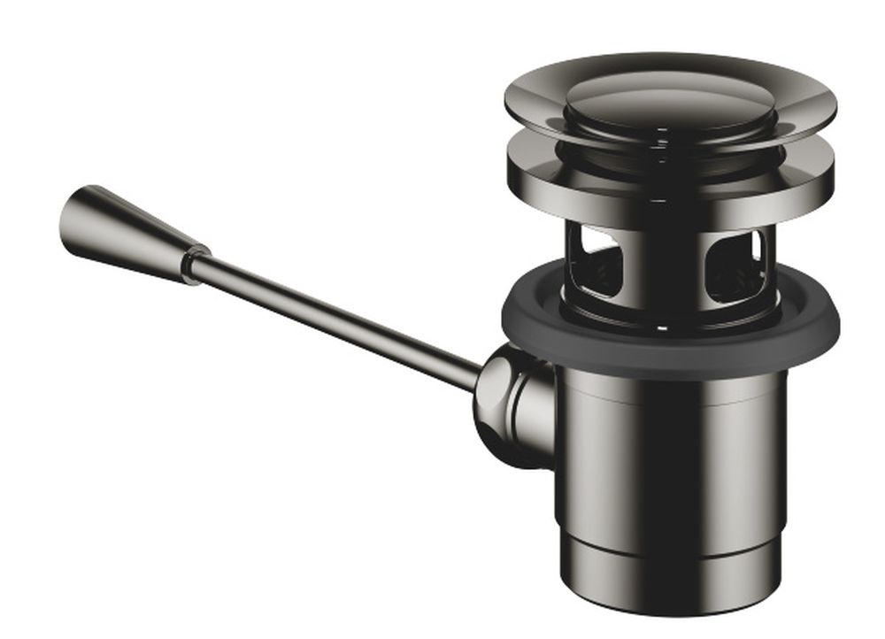 Dornbracht zestaw odpływowy umywalkowy z cięgnem ciemny chrom 10300970-19