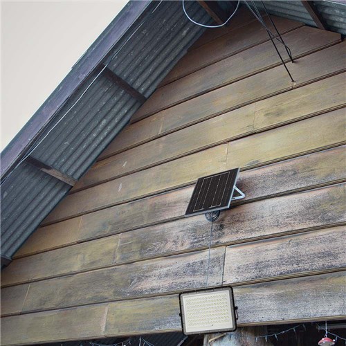 V-TAC lampa solarna wisząca 1x30 W czarny 7830