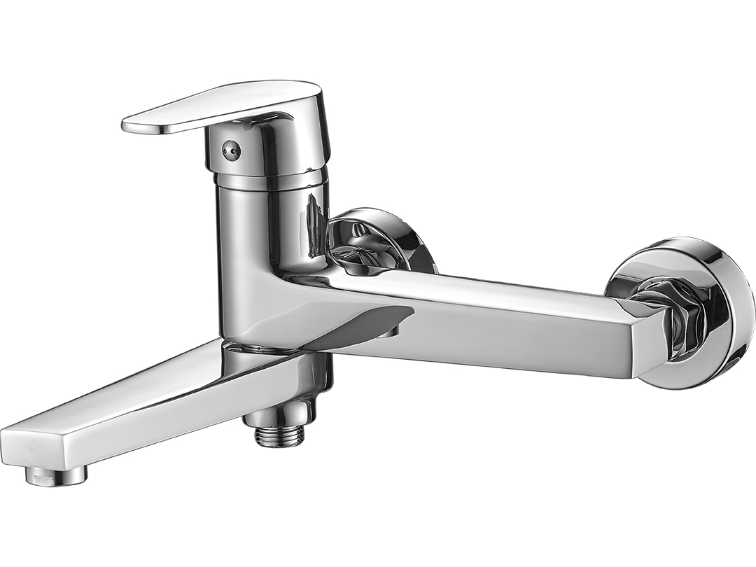 Kuchinox Luga bateria wannowo-prysznicowa ścienna chrom BQL01FD