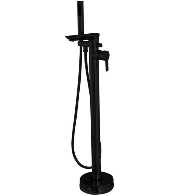 INVENA Bateria wannowa wolnostojąca GLAMOUR z zestawem prysznicowym c