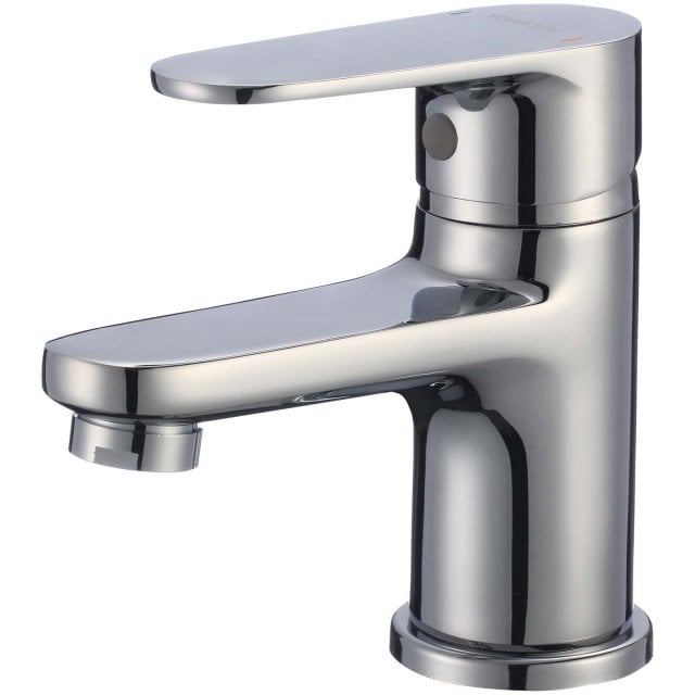 KUCHINOX Bateria umywalkowa stojąca PANA z korkiem klik-klak chrom BK