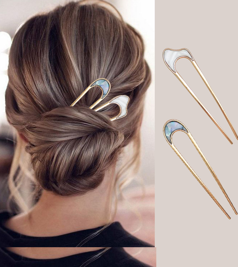 Zestaw dwóch szpilek do włosów