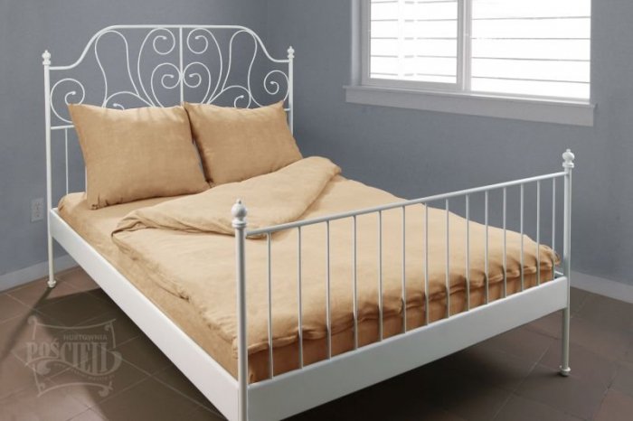 Pościel Frotte wz. 30 ciemny beż rozmiar 160x200