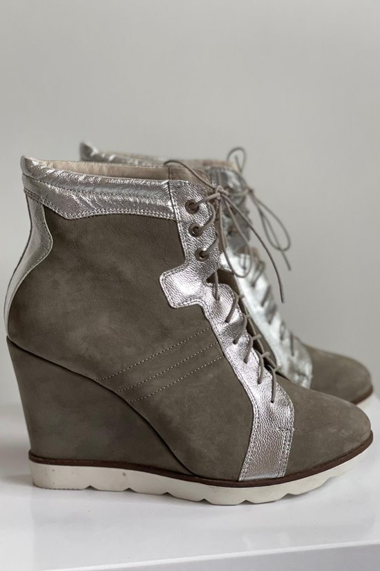 Botki damskie 661 Szary