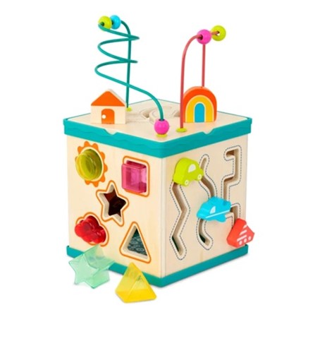 B. Toys kostka edukacyjna z sorterem, labiryntem