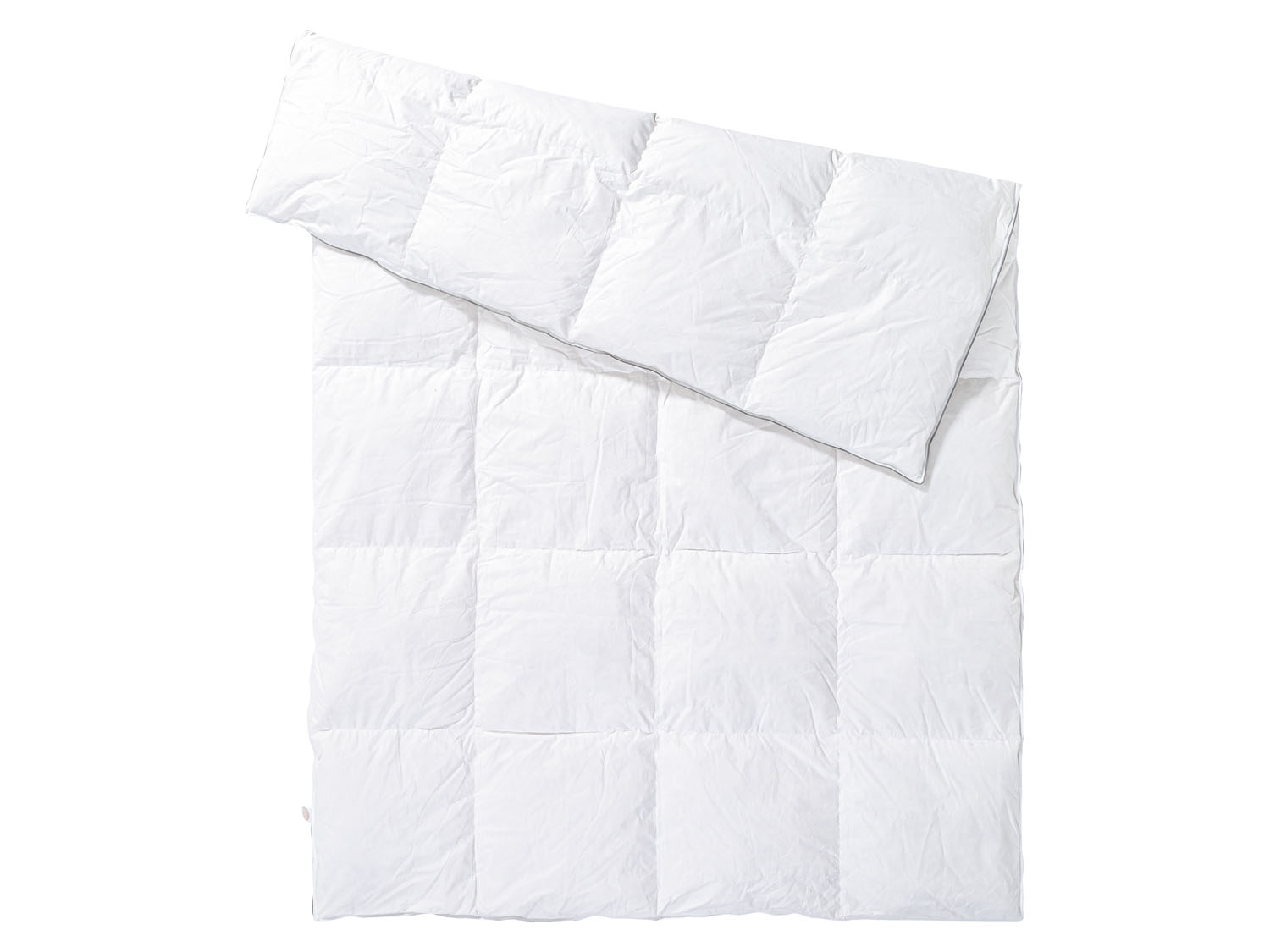 Livarno home Luksusowa kołdra kasetowa 90% puchu , 140 x 200 cm