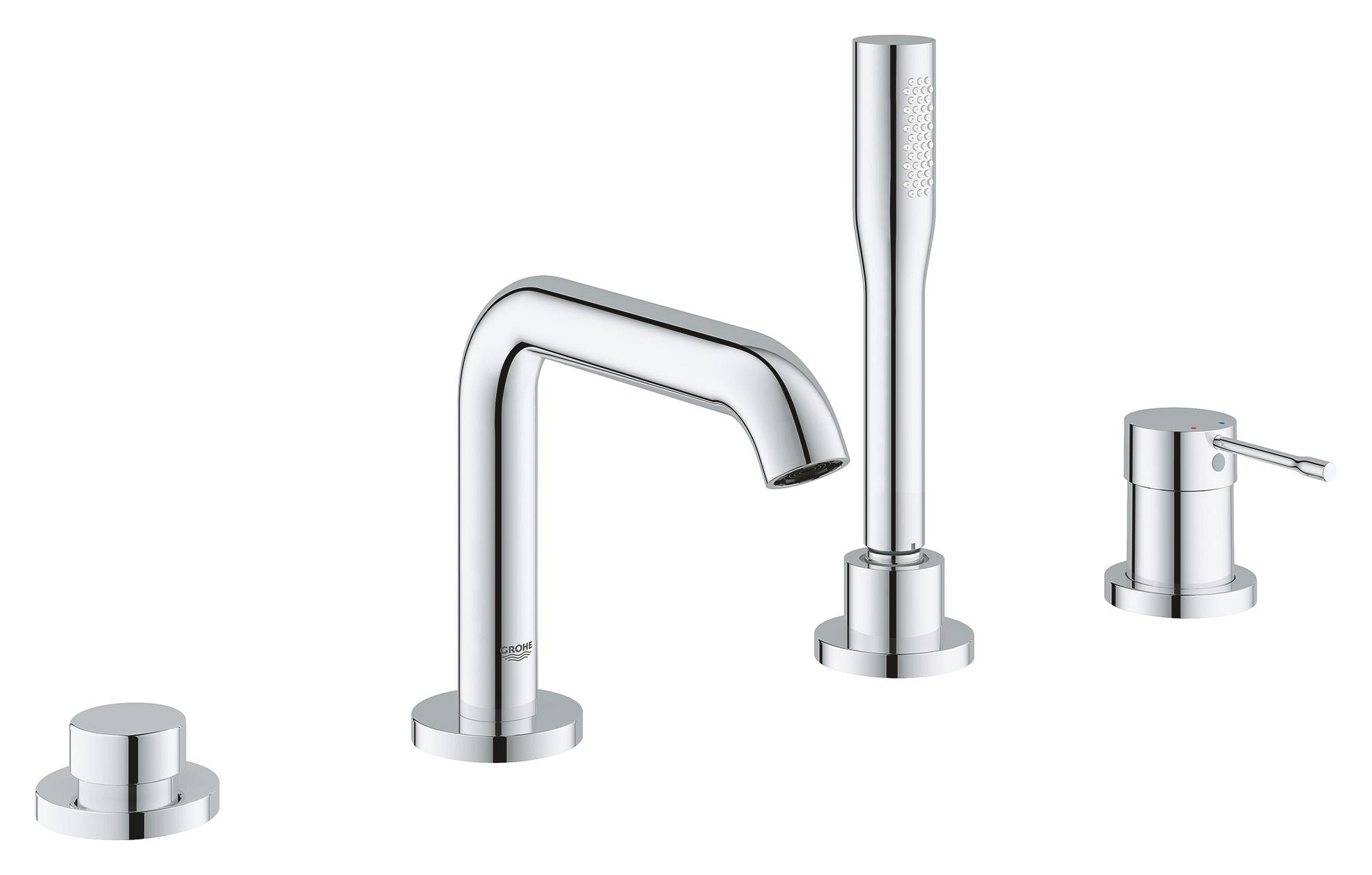 Darmowa Dostawa - Bateria wannowo-prysznicowa nawannowa starlight chrome Grohe Essence 19578001