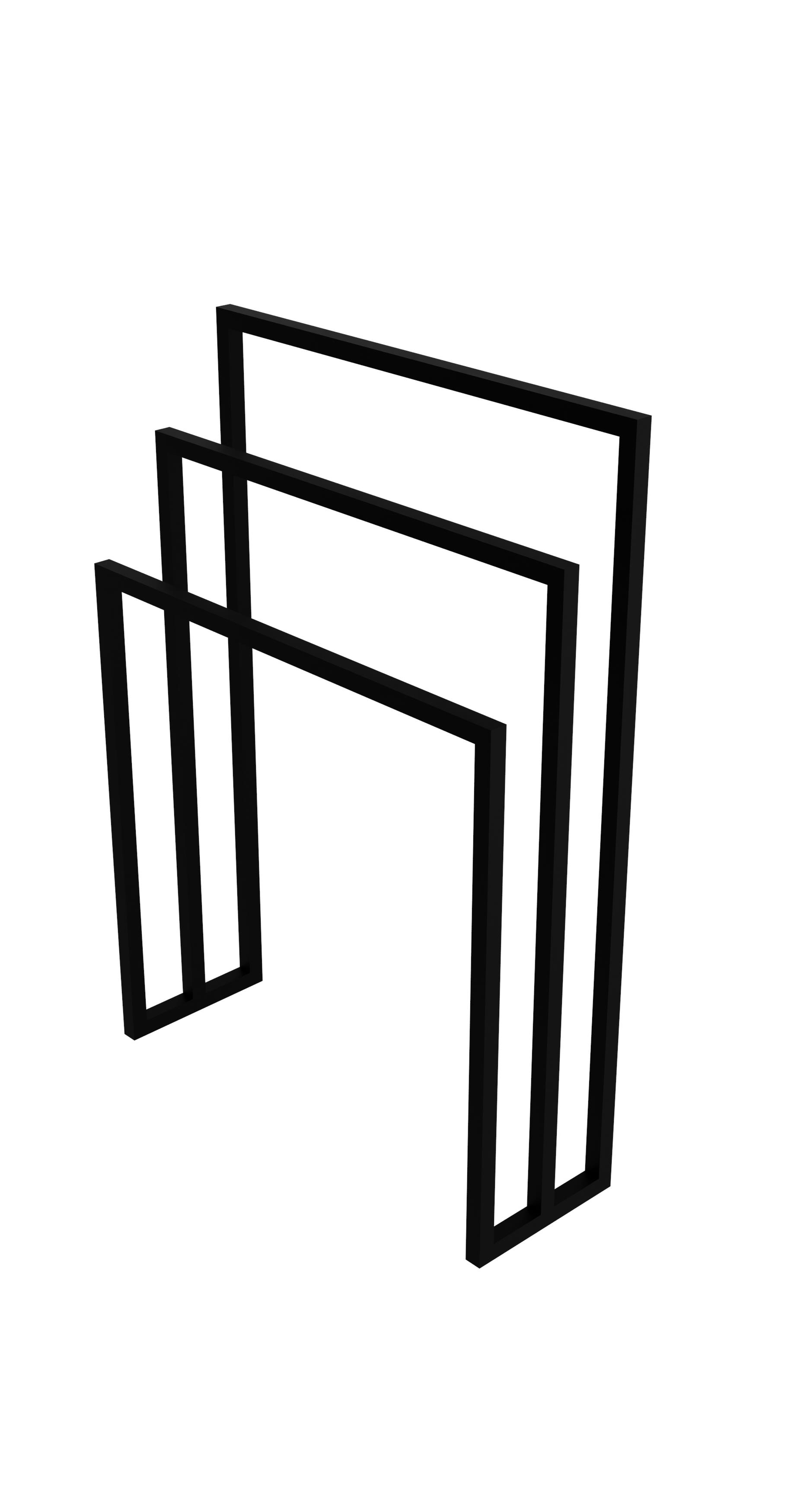 Darmowa Dostawa - Wieszak stojący czarny LaVita Seram 5908211470511