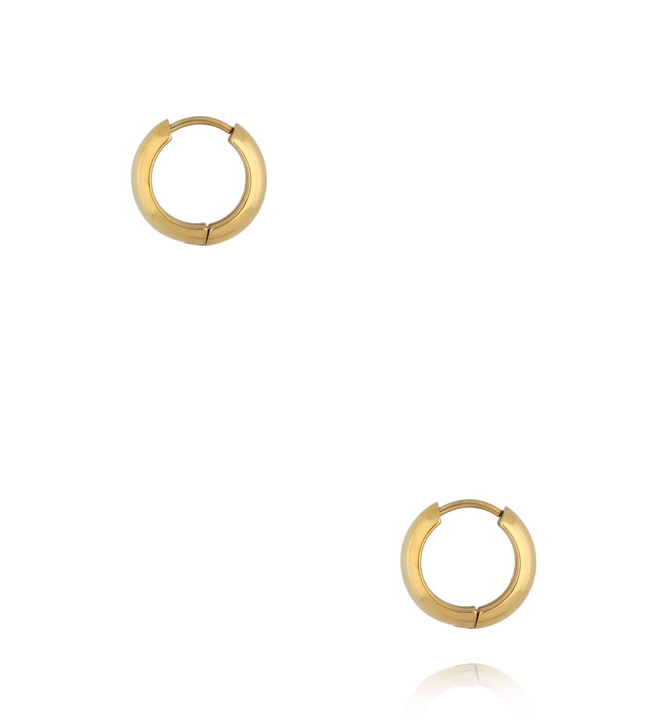 Kolczyki kółka złote KSY0470