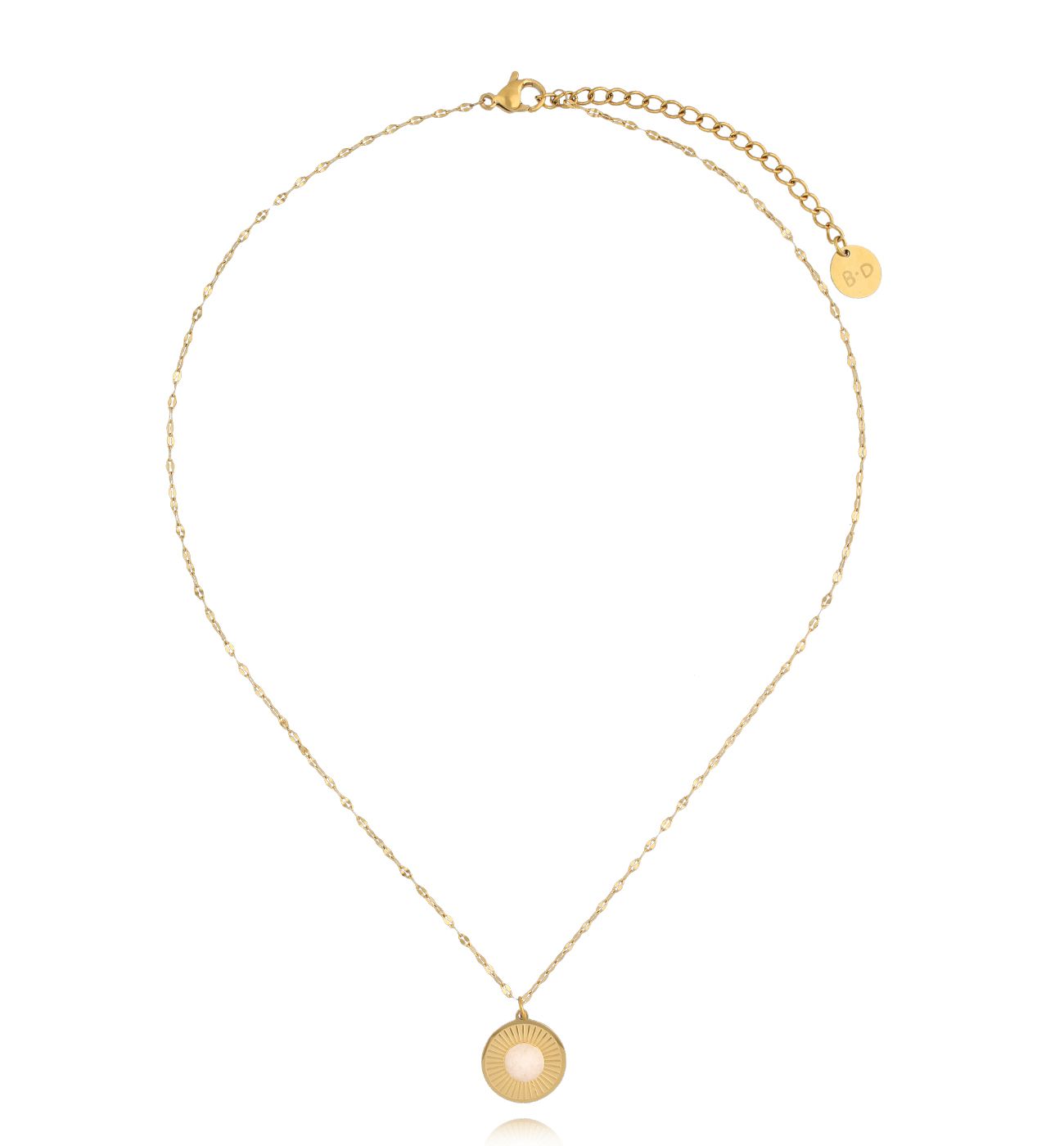 Naszyjnik złoty z zawieszką NSY0097 - By Dziubeka