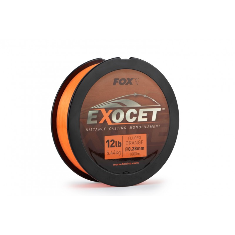 Fox Exocet Fluoro Orange Mono 18lb 0,35mm
