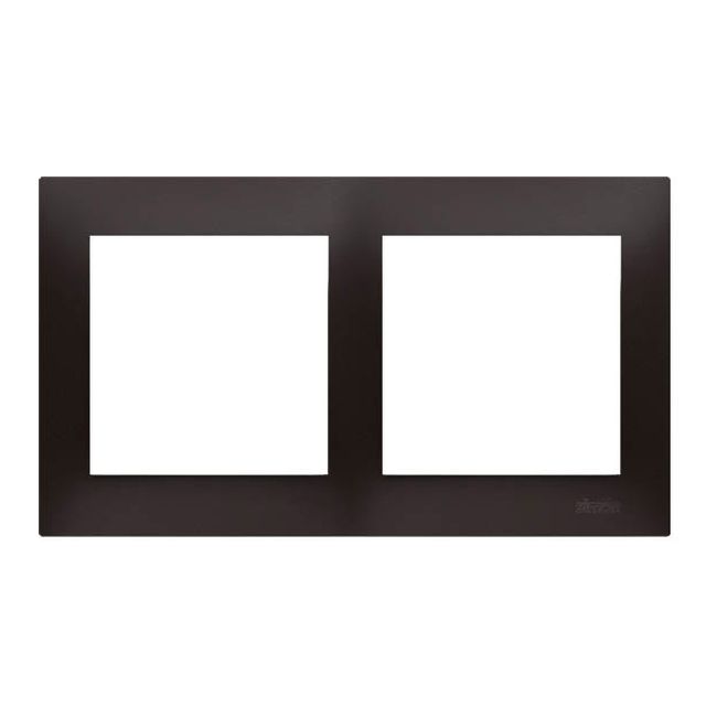 Ramka podwójna Kontakt-Simon S54 antracyt