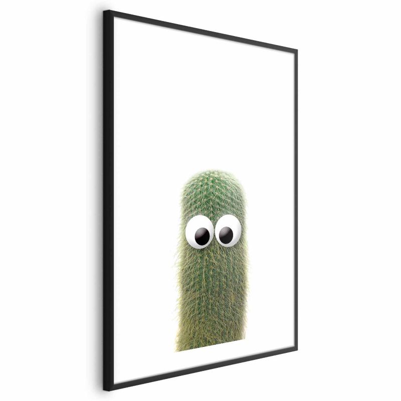 Plakat Artgeist Kłujący przyjaciel 40x60 cm z ramą czarną 1 szt