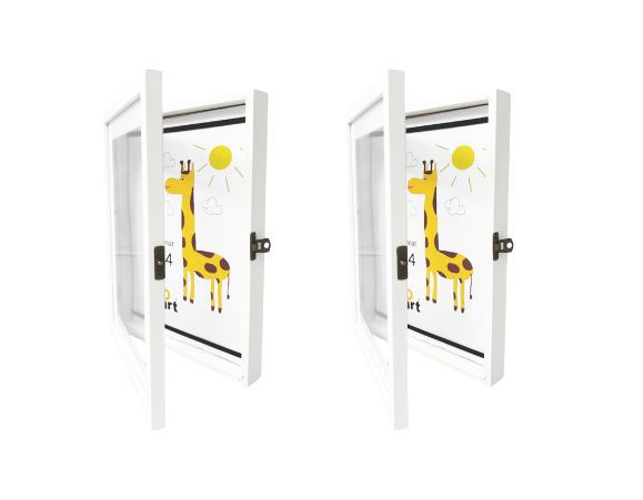 Zestaw ramek BD art 21x30 otwierana biała 2 szt.