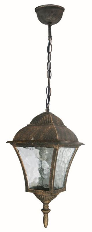 Lampa sufitowa zewnętrzna Rabalux Toscana złota 1 x E27 x 60W IP43 wym: 32 x 14,5 x 20,5 cm - 1 szt.