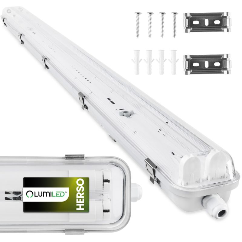Oprawa Hermetyczna LED Lumiled Lampa Pyłoszczelna 120cm 2x T8 G13 IP65 1 szt.
