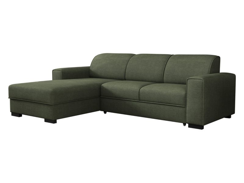 Narożnik z funkcją spania MIRJAN 24 Luis lewy mchowy welur 1 szt.