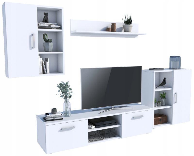 Meblościanka Matkam DEDAL Per biały 1 szt.