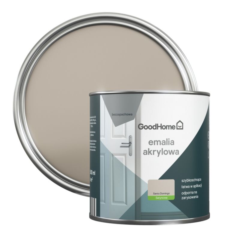 Emalia akrylowa plamoodporna GoodHome santo domingo 0,5 l