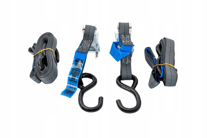 Pasy do mocowania motocykla GMP 3m/25mm/1t + szelki 0,45m 2 szt.