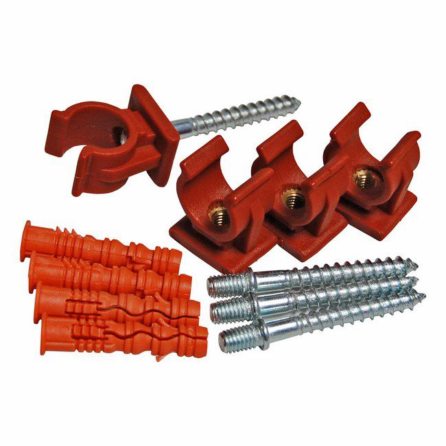 Uchwyt do rur miedzianych pojedynczy 4 szt. 28 mm