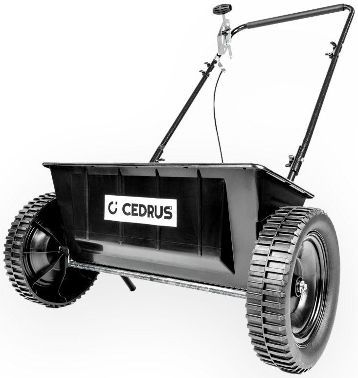 Cedrus Sp31516 Siewnik Rozsiewacz Ogrodowy Do Nasion Nawozów Nawozu Soli Piasku 27Kg / 60Cm Cedrus Polska 1 Szt.