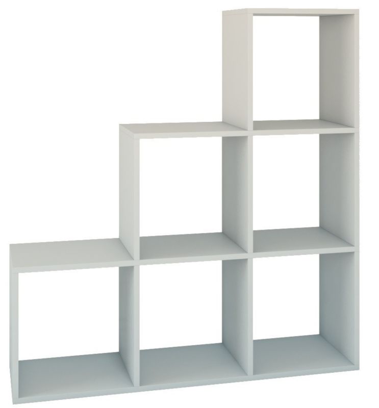 Regał Komorowy Topeshop Schodkowy Step RS-30 Biel 30x115x115 cm 1 szt.