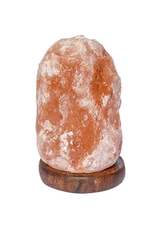 Lampka stołowa Rabalux Wasabi pomarańczowo-dąb LED 1W IP20 wym: 12.5 x 7.5 x 7.5 cm sól kamienna - 1 szt.