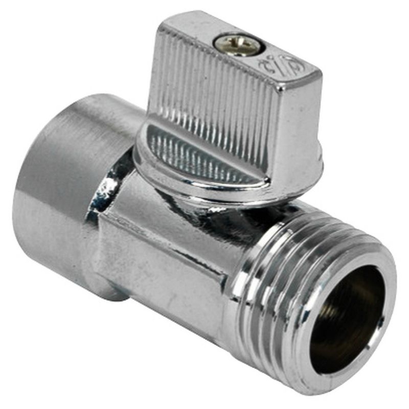 Zawór Arco kulowy 12.7 mm GZ x GW uchwyt chrom polerowany 1 szt.