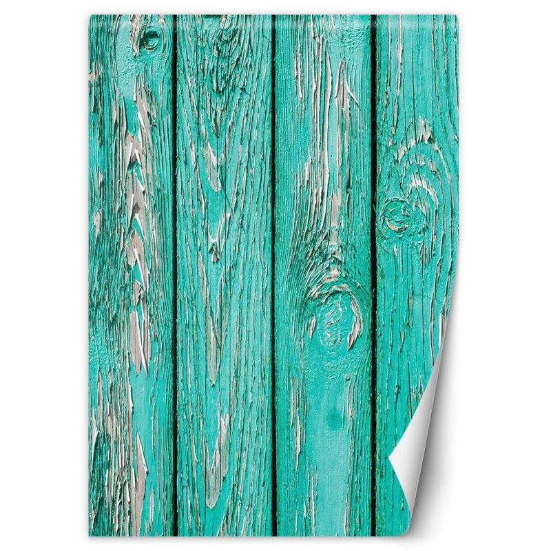 Fototapeta Feeby Turkusowe deski 150x210 1 szt