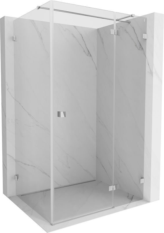 Kabina prysznicowa Mexen Lunar T chrom transparent 130x120 cm 1 szt.