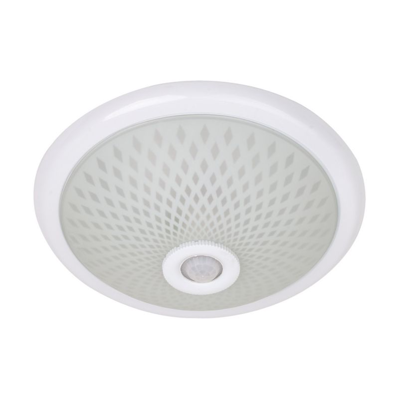 Plafon Struhm Sensorlu biały 2 x E27 x 25W IP20 wym: 9,7 x 30 x 30 cm - 1 szt.