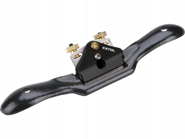 Strug wklęsły Extol metalowy z regulacją ostrza 240mm/52mm do drewna desek 1szt