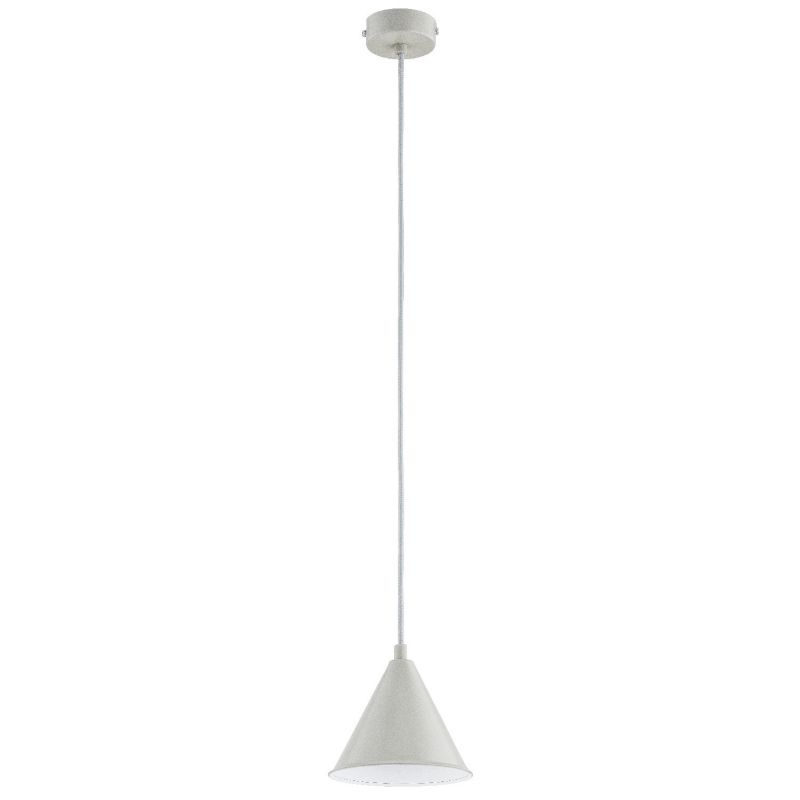 Lampa wisząca Alfa Ganna 4420 szara minimalistyczna 1xE14 x 10W 1 szt.
