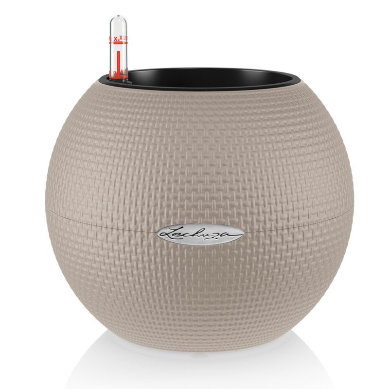 Doniczka Lechuza Do Domu Ogrodu PURO 20 Piaskowy Brąz 1 szt