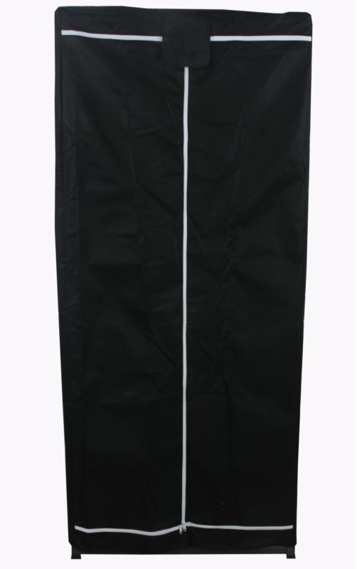 Pokrowiec ochronny na regał MODO24 270X75X45 cm futerał na stojak czarny 1 szt.