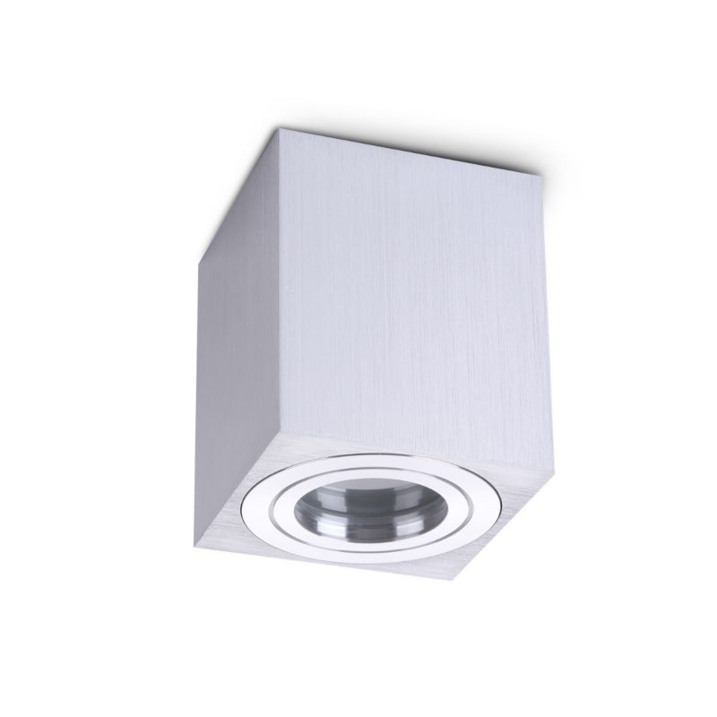 Reflektor spot Kobi Aquarius Square chromowany 1 x GU10 x 35W IP20 wym: 8 x 8 x 9,5 cm - 1 szt.