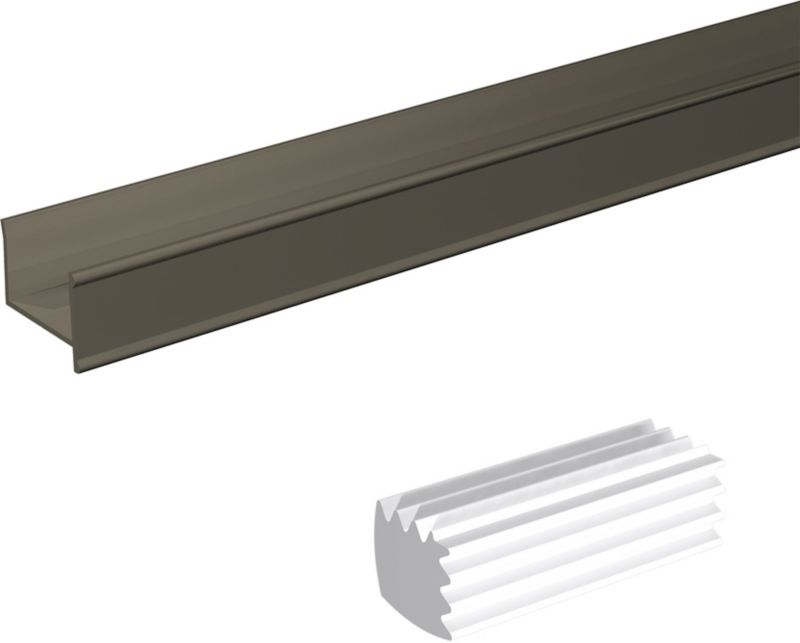 Profil mocujący Valcomp Mars do lustra C18 L2000 oliwka