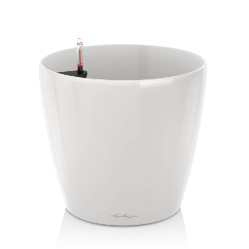 Doniczka Lechuza Do Domu Ogrodu CLASSICO 60/56 Biały Połysk 1 szt