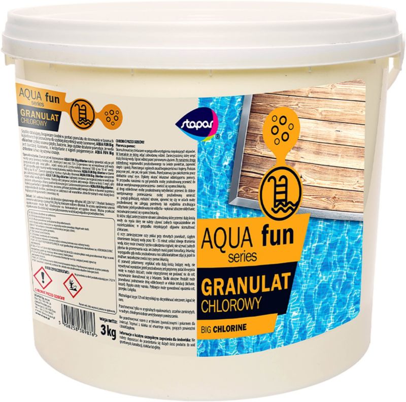 Chlor do basenu granulat Stapar 3 kg