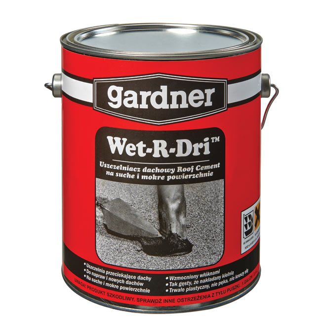 Uszczelniacz dachowy na mokro Gardner 3,4 l