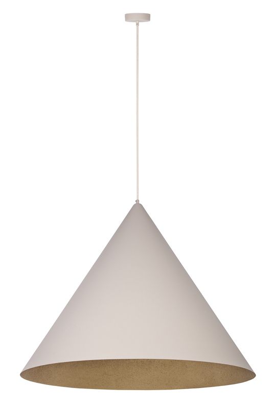 Lampa wisząca Sigma Lighting Vesuvio 9471 beżowo-złota nowoczesna 1xE27 x 1 szt.