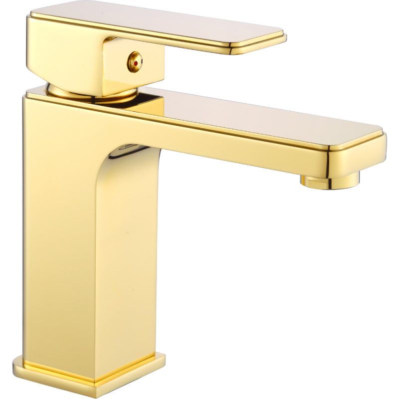 Bateria umywalkowa Mexen Cetus złoty 16x16 cm 1 szt.